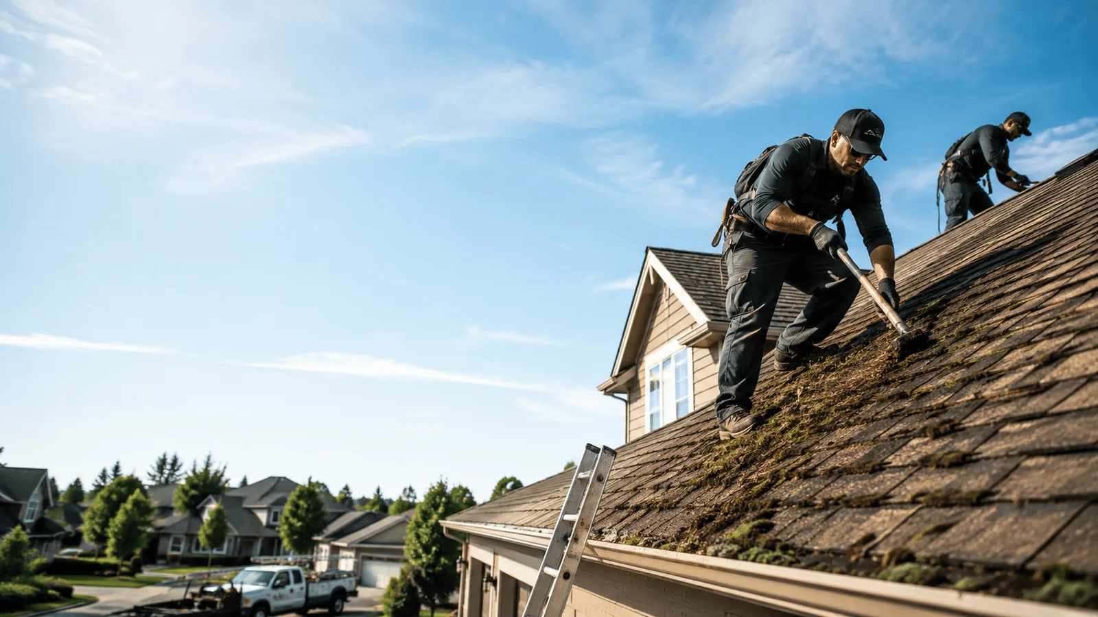 Roof Moss Removal in Bagdad, KY near me